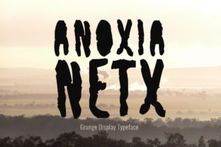 Anoxia Next: A Bold New Brush Font for Modern Design