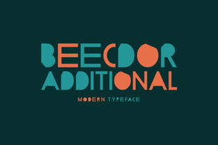 Beecdor Additional: A Modern Display Font