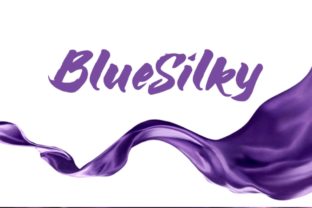 Blue Silky: A Modern Brush Font for Timeless Design