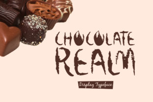 Chocolate Realm: A Modern Display Font for Purposeful Design