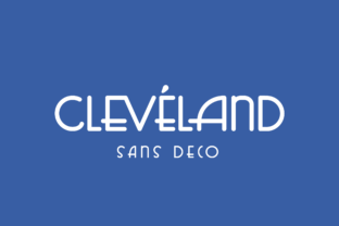 Cleveland Font: The Art Deco Sans Serif That Bridges Vintage Glamour and Modern Design