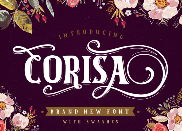 Corisa: A Versatile Hand-Crafted Display Font for Creative Expression