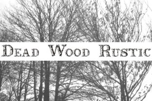 Dead Wood Rustic Font
