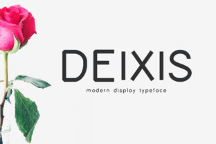 Deixis: A Modern Font for Every Creative Need