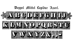 Doppel Mittel Lapidar Azure: A Bold, Time-Tested Display Font for Meaningful Headlines