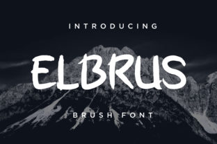 Elbrus: The Modern Font Brush You Need