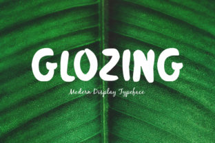 Glozing: A Versatile Brush Font for Creative Professionals