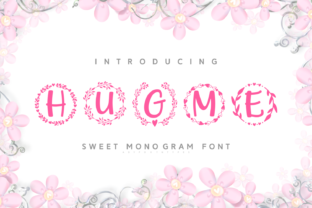 Hugme: A Monogram Font That Elevates Design