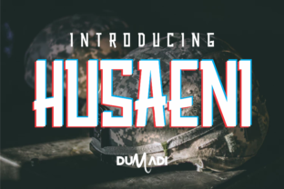 Husaeni: A Modern Font for Creative Projects