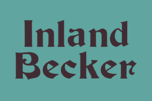 Inland Becker: A Timeless Font for Modern Design