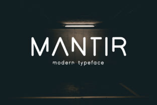 Mantir: A Modern Font for Every Creative Need