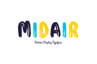 Midair: A Versatile Display Font for Modern Design Workflows