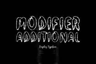 Modifier Additional: A Versatile Brush Font for Creative Projects