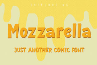 Mozzarella: A Bold and Versatile Comic Font for Modern Design
