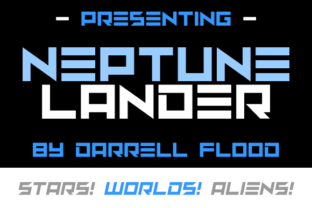 Neptune Lander: A Futuristic Font for Modern Design