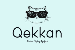 Qekkan: A Modern Font for Every Creative Need