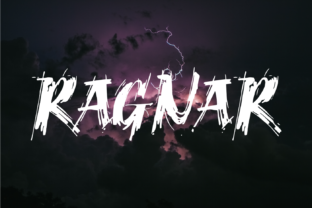 Ragnar: A Dynamic Brush Font for Creative Professionals