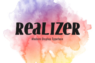 Realizer: A Versatile Display Font for Every Creative Need