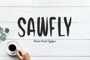 Sawfly: A Versatile Brush Font for Every Project