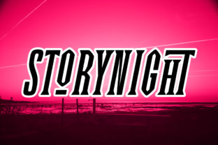 Story Night: A Unique Font for Telling Visual Stories
