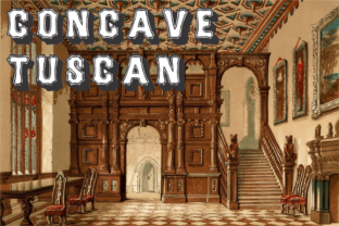 The Concave Tuscan Family: A Timeless Wood Type Font for Modern Design